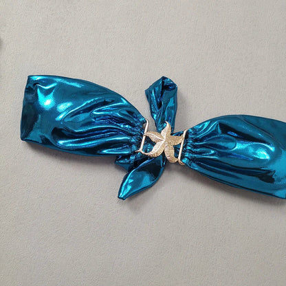 Gem Blue Glossy Bikini , Summer Beach Vacation Outfits, Thong Bathing Suit.