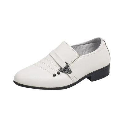 Spring Autumn Boy Leather Shoe, Fashion Causal  Slip-on Loafers.