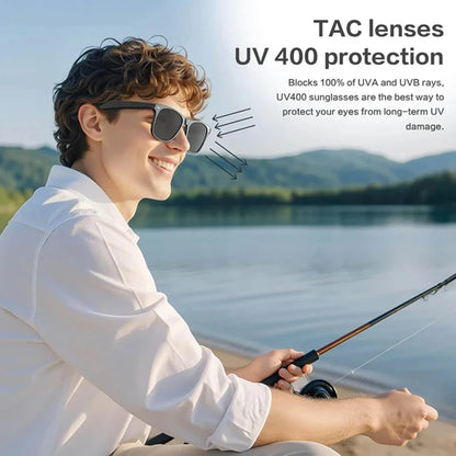 New 800W Camera AI Glasses, Men Color-Changing Smart Translation Glasses, Photo, Video Recording ,Waterproof Call Smart Sunglasses.