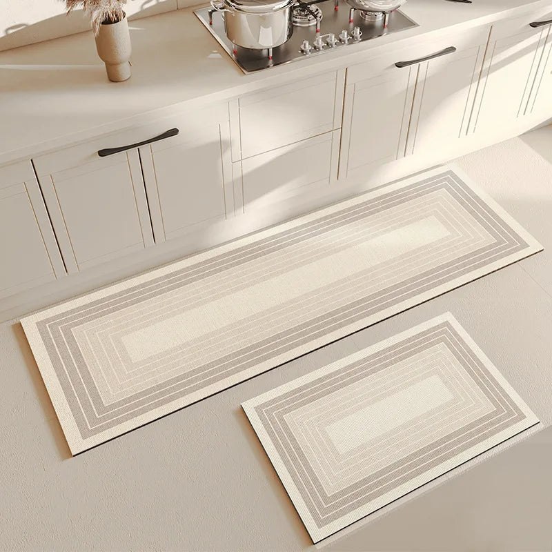 Floor Mat Water Anti Slip Absorbing Rug Kitchen ,Door, Bathroom