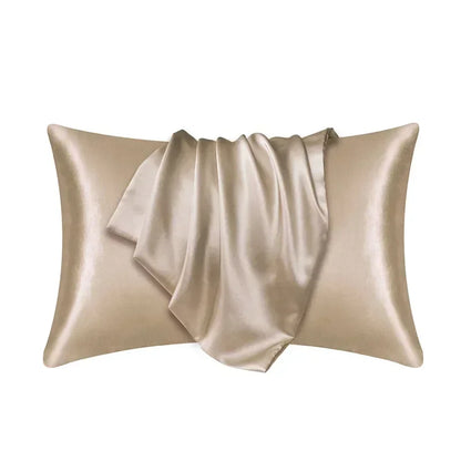 100% Silk Pillowcase  Silky Satin Comfortable Pillow Covers.