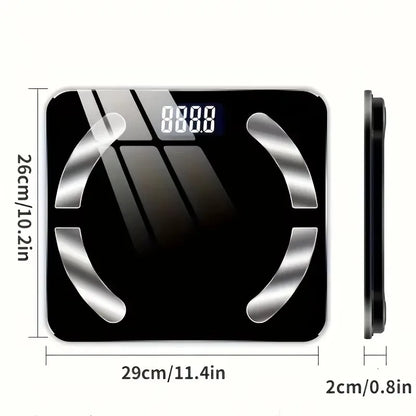 Digital Bathroom Scale with App Connectivity for Accurate Weight Measurement and Tracking