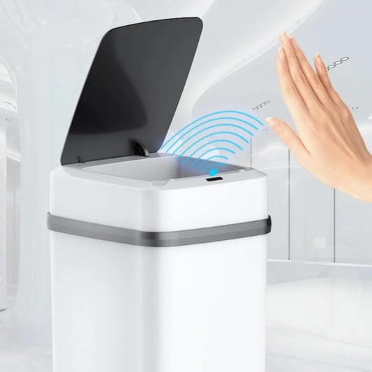 13L Bathroom Touch, In The Toilet Garbage Bucket, Smart Trash Can.
