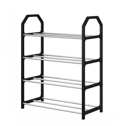 Simple Fashion Shoe Rack Trapezoidal Shoes Organizer  4-Layer