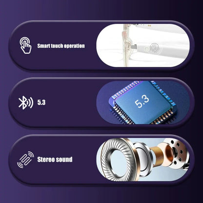 GS03 Upgrade Smart Glasses, With Camera, Video Recording, AI Photo Recognition, Bluetooth, Call Translation Voice Assistant.