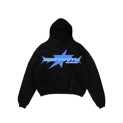All Top Quality Personality Simple Design Zip Up Hooded Jackets Niche Fashion.