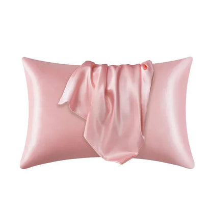 100% Silk Pillowcase  Silky Satin Comfortable Pillow Covers.