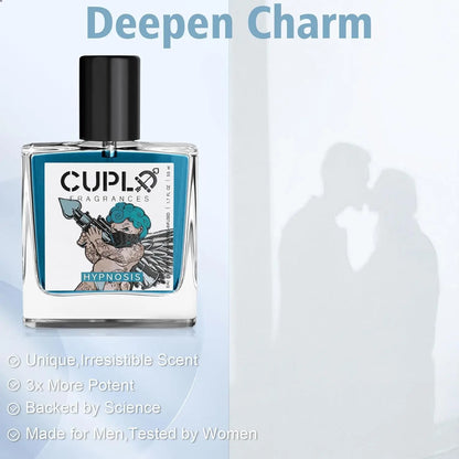 50ml Cupid Pheromone Cologne for Men, Hypnosis 2.0 Cologne Pheromone-Infused Long Lasting Scent.