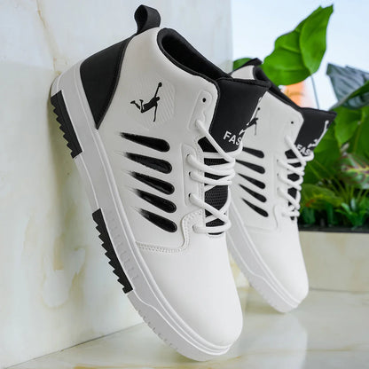Men casual sports outdoor hiking, trendy fashion street comfortable.