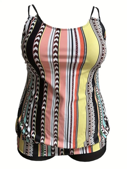 L-5XL Plus Size High Waist Bikini Women's Push Up Large Size 3XL 4XL Swimsuit Swimwear.