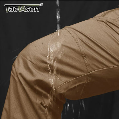 Zipper Pockets Pants Safari Clothing , Hiking Combat Trousers, Work Pants.