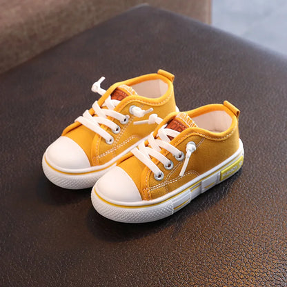 2025 New Children's Canvas Shoes, Fashion Baby Board Shoes, Girls' Breathable Shoes Boys' Casual Shoes.
