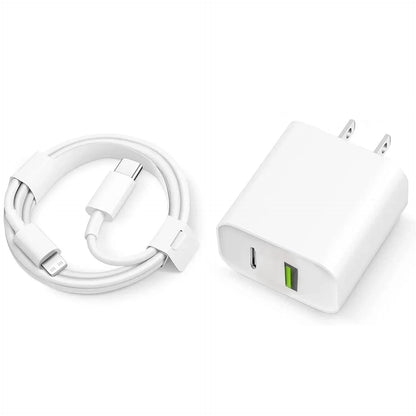 20W Fast Charger For iPhone 13 mini 12 11 pro  14 Pro Max Plus  USB Type C Fast Charging
