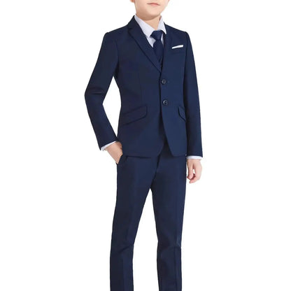 Black Suit Set for Kids 3-14 Yrs, Three Piece Formal Suit Set for, Communion Back to School.