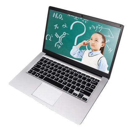 2025 14 inch Affordable Student Laptop, Budget-Friendly Notebook Windows 10 for School, Lightweight intel.