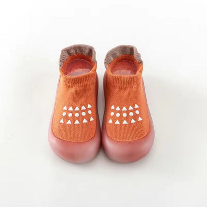 Summer New Combed Cotton Anti slip and Breathable Children Soft Sole Shoes.