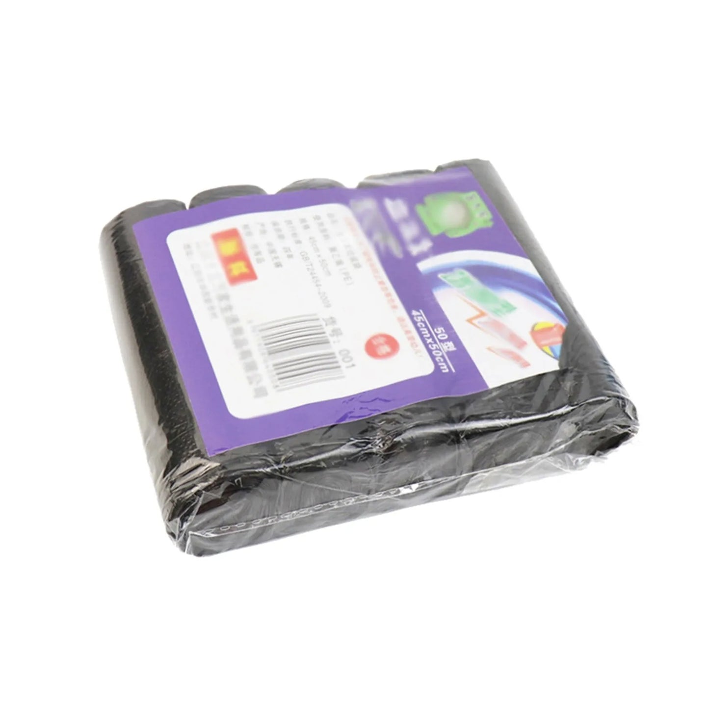 5 Rolls 100 Counts Disposable Small Trash Bags  Office Kitchen Waste