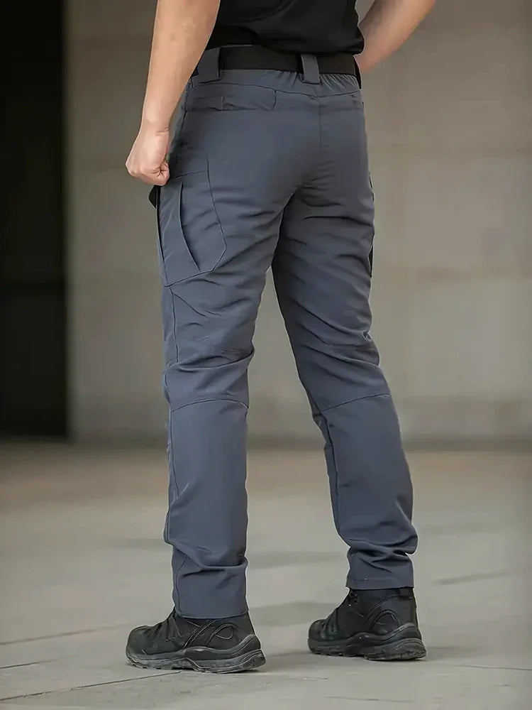New Tactical Cargo Pants Men Outdoor Cargo Trousers, Multi-pocket Waterproof Pant Autumn Spring Outdoor Workwear Hiking Trousers.
