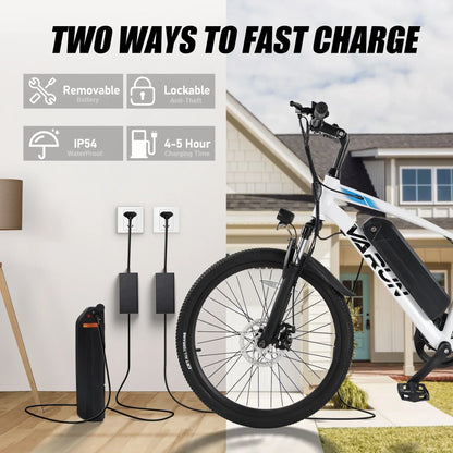 M24-1 E-Bike For Adults, 36V 7.8Ah Battery Mountain Bike, 250W Motor 24 Inch Tires.