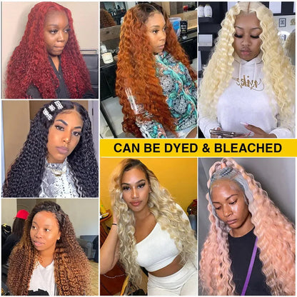 360 & 13x4/13x6 HD Lace Front Wig | Bone Straight | Brazilian Remy Hair | Transparent Lace