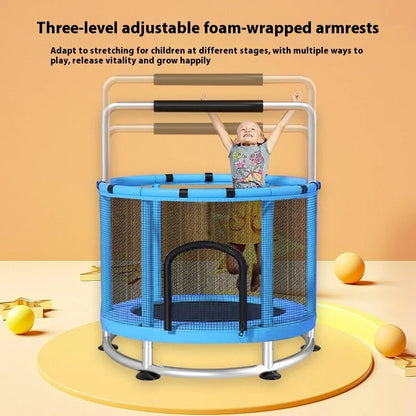 Children's Indoor Trampoline Home Use Jumping Bed 3-10 Years Old.