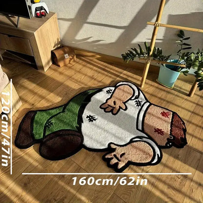 VIKAMA American-Style Cartoon Prone Figure Carpet.