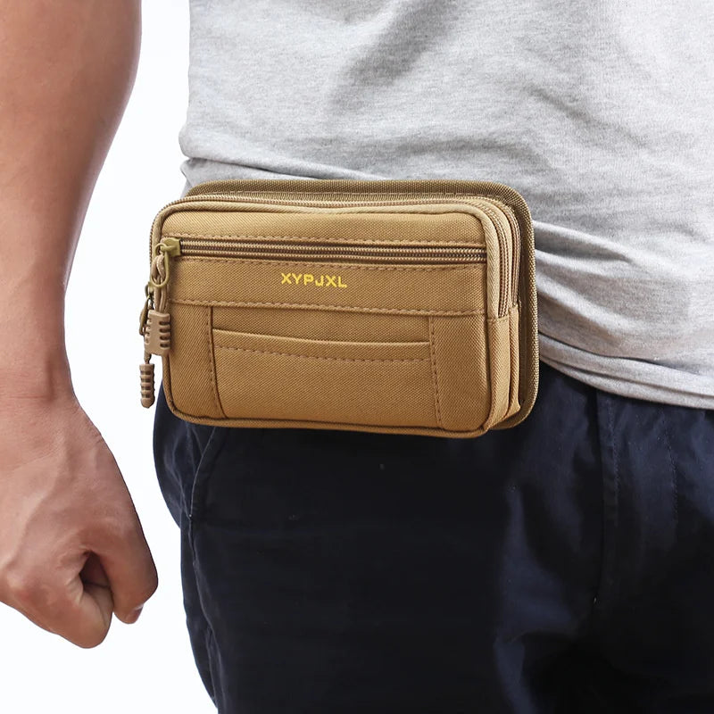Men Waist Pack Waterproof  Military Sport Hunting Belt