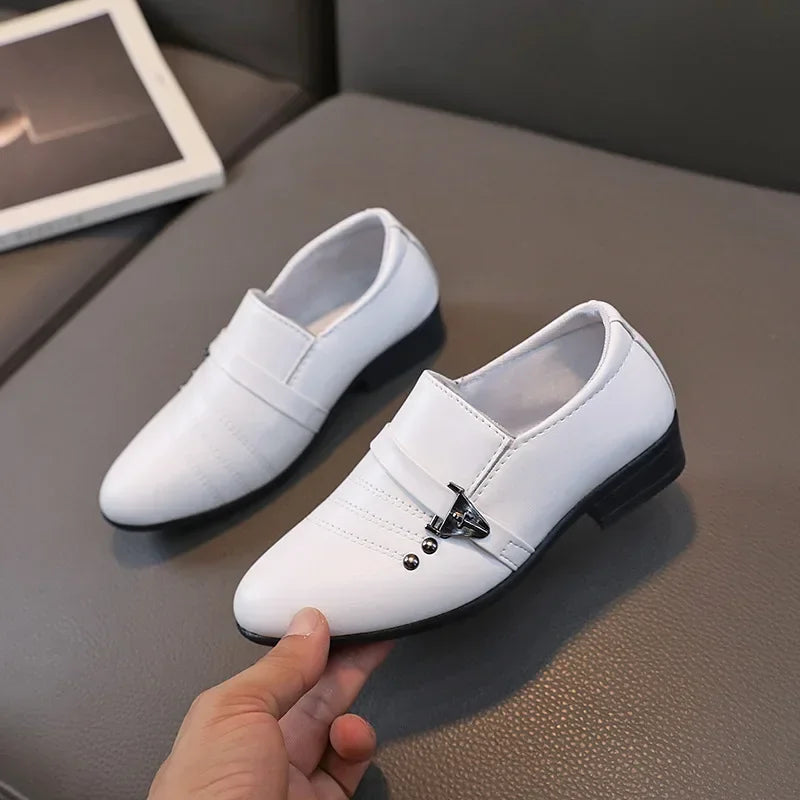 Spring, Autumn Shoes for Boys, Fashion Versatile Casual Slip-on  Shoes for School, Formal ,Performance.