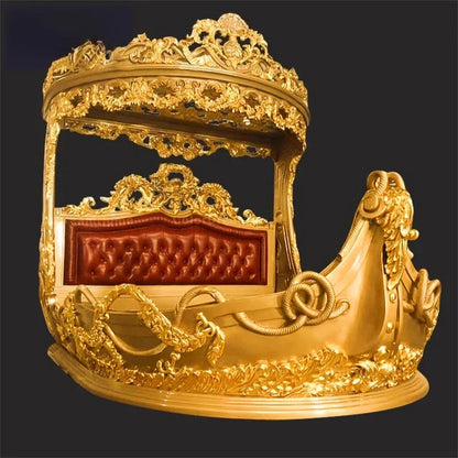 French Luxury Bed Comfortable Adult, High Quality Romantic Designer Aesthetics Bed, Unusual Princess Sleeping Furniture.