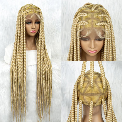KIMA Colorful Braided Wig | Full Lace | Butterfly Locs & Dreadlocks Options