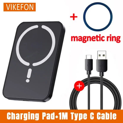 100W Magnetic Wireless Car Charger, Air Outlet Phone Holder for iPhone, 16 15 14 13 12 Pro Max Fast Wireless Car Charging Station.