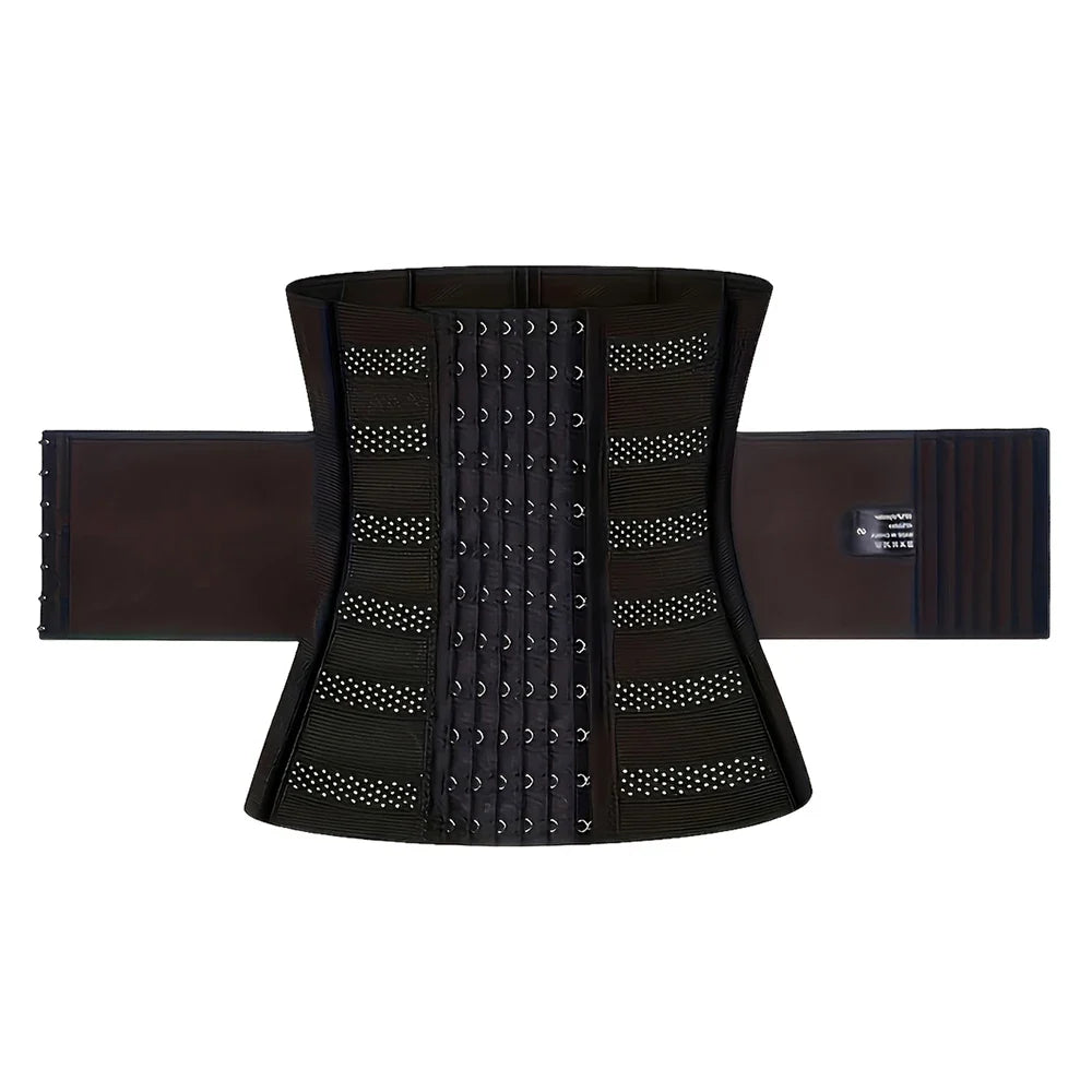 Waist Trainer for Women Under bust Waist Cincher Corset, Tummy Control Sport Girdle Hourglass Body Shaper.