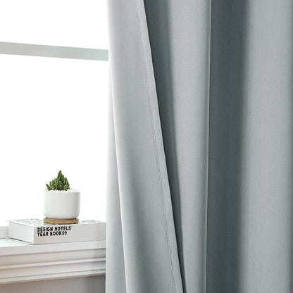 1pc Solid Short Curtain, Small Curtains for Kitchen, Bathroom, High Blackout.