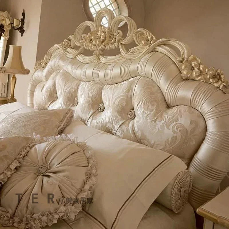 Double headboard frames and bed bases180x200cm luxury king  size Bed