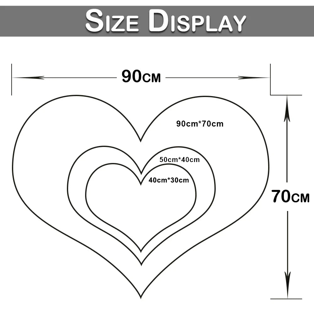 Heart Shaped Faux Fur Rug, Bedroom Fluffy Shaggy Area Rugs, Sheepskin Fuzzy Rug Carpets.
