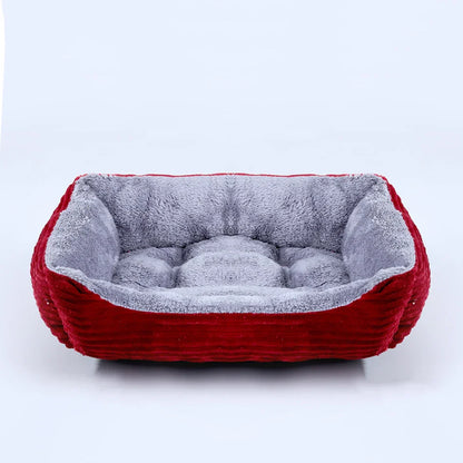 Bed for Dog, Cat, Pet  Plush Kennel, Medium, Small Dog Sofa Bed Cushion, Pet Calming Dog Bed .