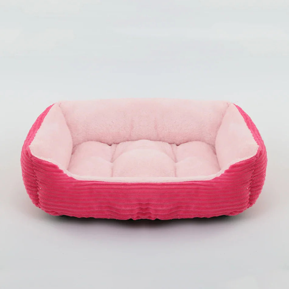 Bed for Dog, Cat, Pet  Plush Kennel, Medium, Small Dog Sofa Bed Cushion, Pet Calming Dog Bed .