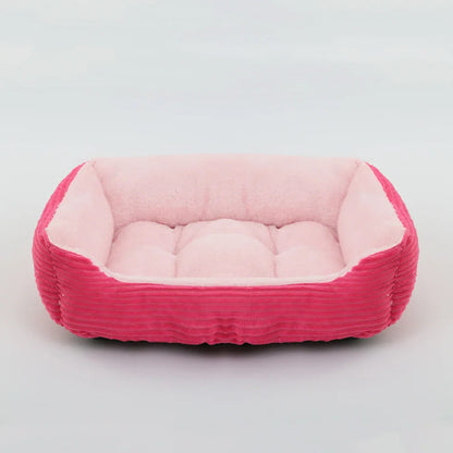 Bed for Dog, Cat, Pet  Plush Kennel, Medium, Small Dog Sofa Bed Cushion, Pet Calming Dog Bed .