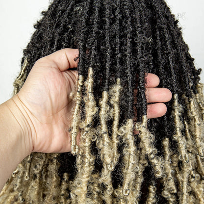 Butterfly Locs Crochet Braids Bob Wig | Lace Front | Dreadlock Style