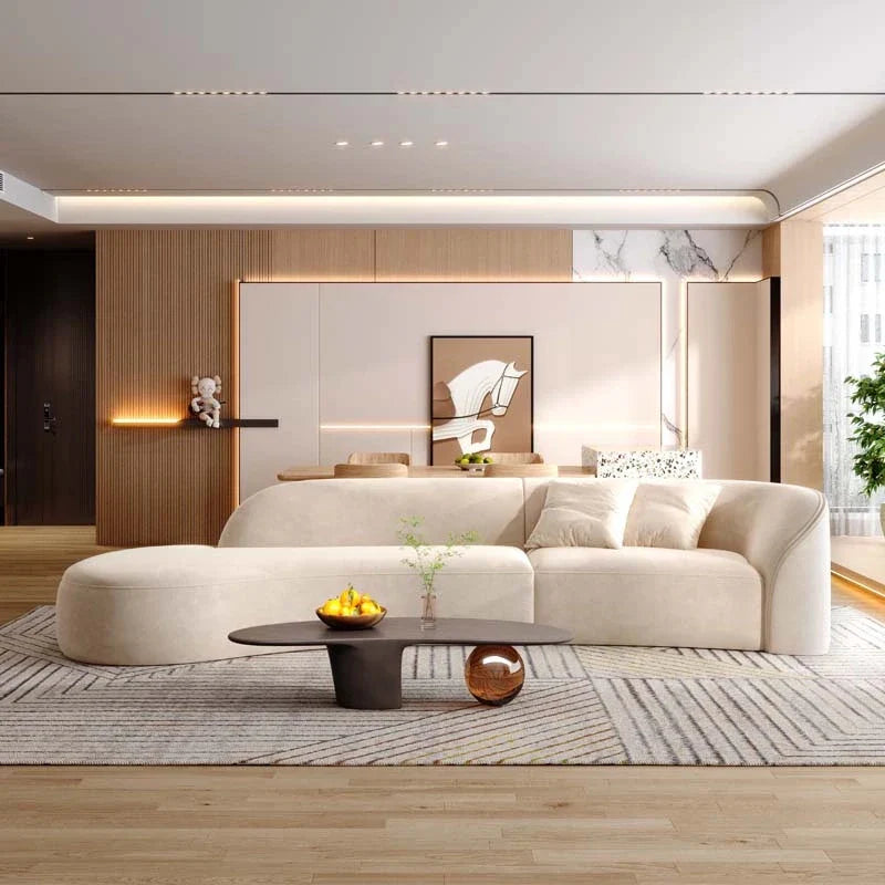 Sectional Modern Living Room Sofas Luxury Relaxing Nordic Elegant Minimalist Sofa Recliner