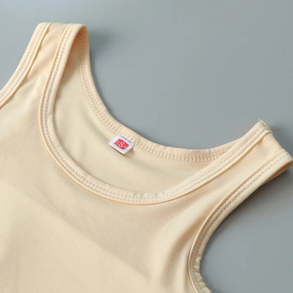 Women Flat Chest Binder, With Bandage Pullover Half Length Corset, Tank Top Lesbian Trans Underwear.