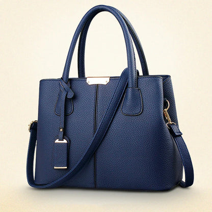 Ladies Large Tote Bag | New Fashion Women's PU Leather Square Shoulder & Crossbody Handbag (Bolsas Femininas Sac)