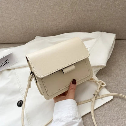 Fashion Brand Women's Small Crossbody Bag | Lightweight PU Leather Messenger Bag (Flap Handbag Purse, Summer Travel Bag for Female)