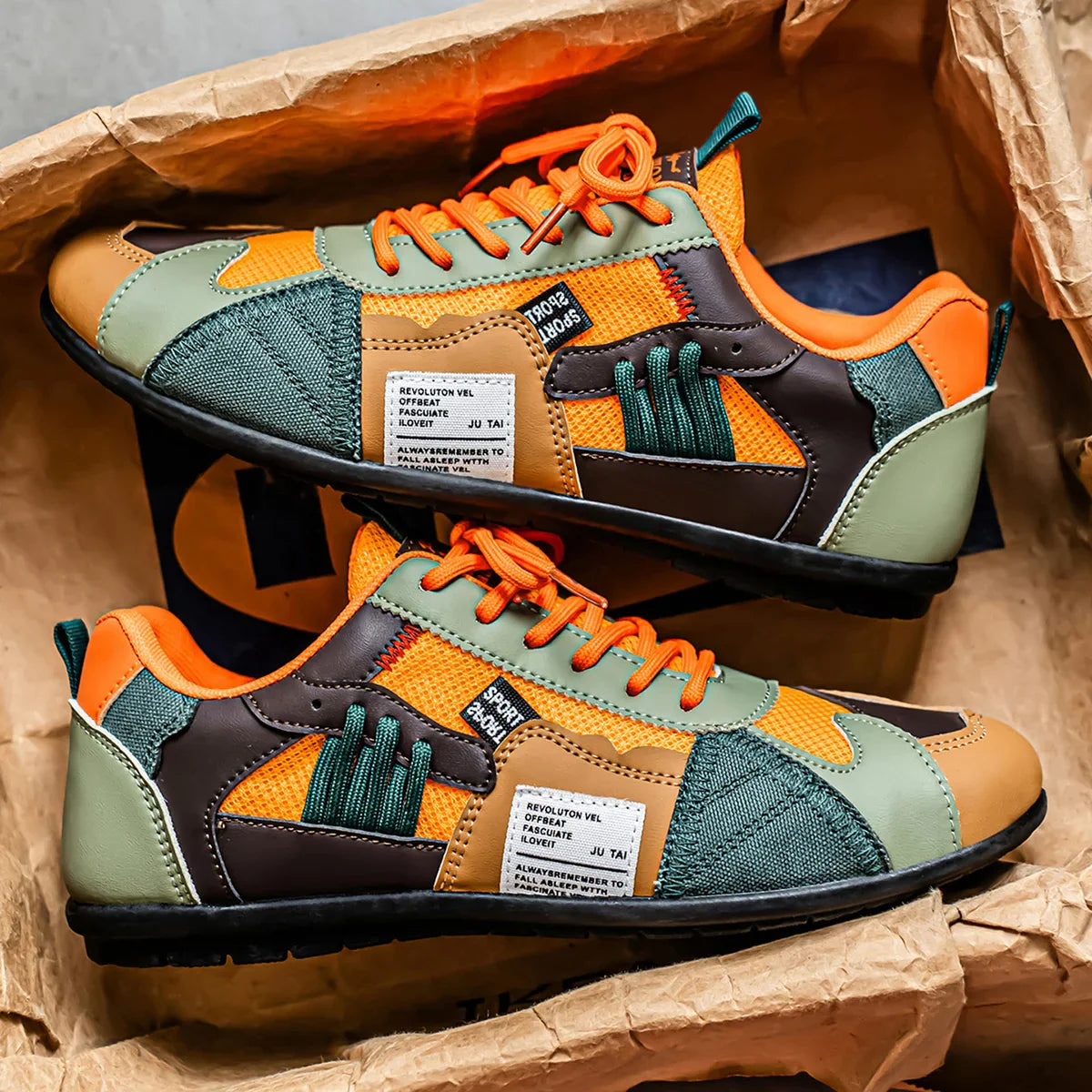 Men casual sports outdoor hiking trendy fashion street comfortable.