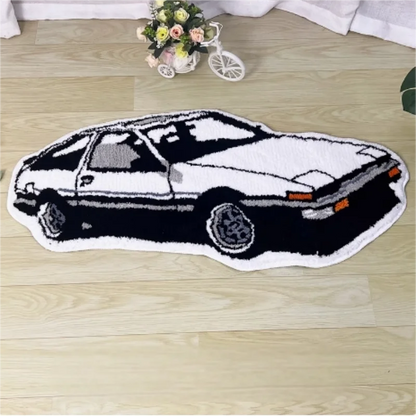 VIKAMA Racing Car Carpet - Soft And Comfortable For Skin Contact, Suitable For Living Room, Bedroom And Bedside Area.