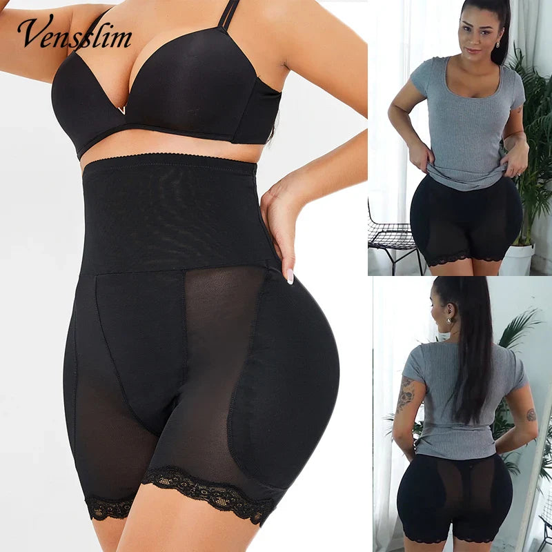 Women Butt Hip Enhancer Briefs. Seamless Underwear Body Shaper.