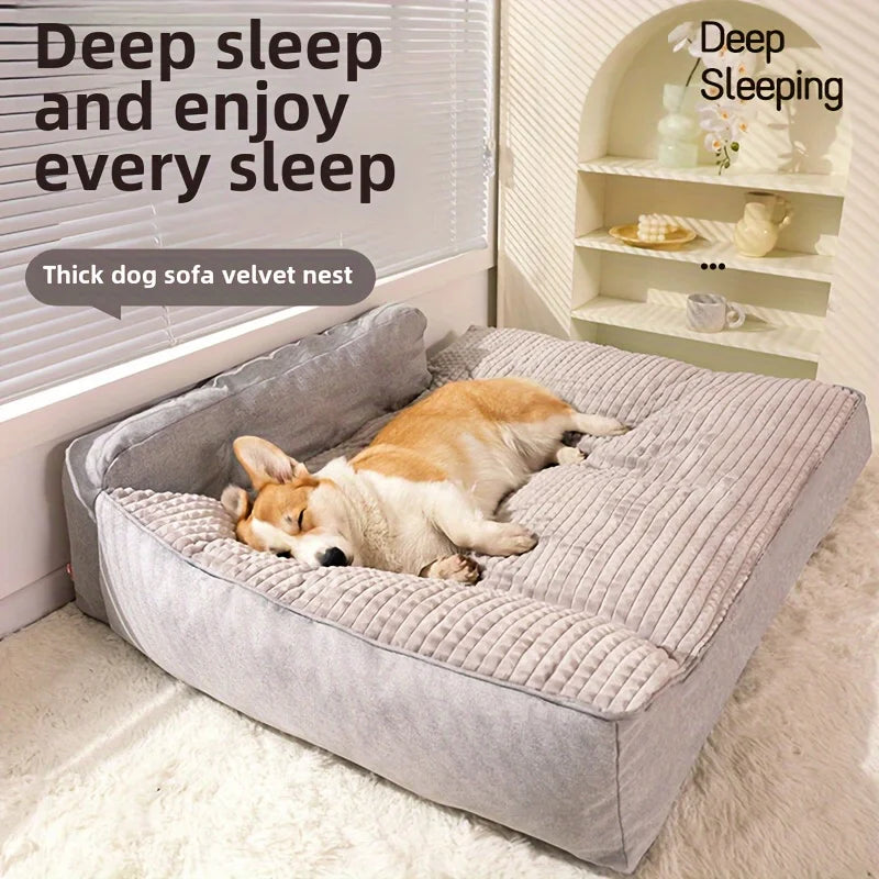 New Cat Bed, Dog Pet, Washed Soft Puppy Cushion .