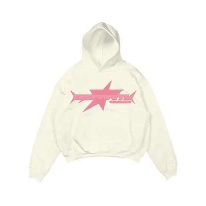 All Top Quality Personality Simple Design Zip Up Hooded Jackets Niche Fashion.