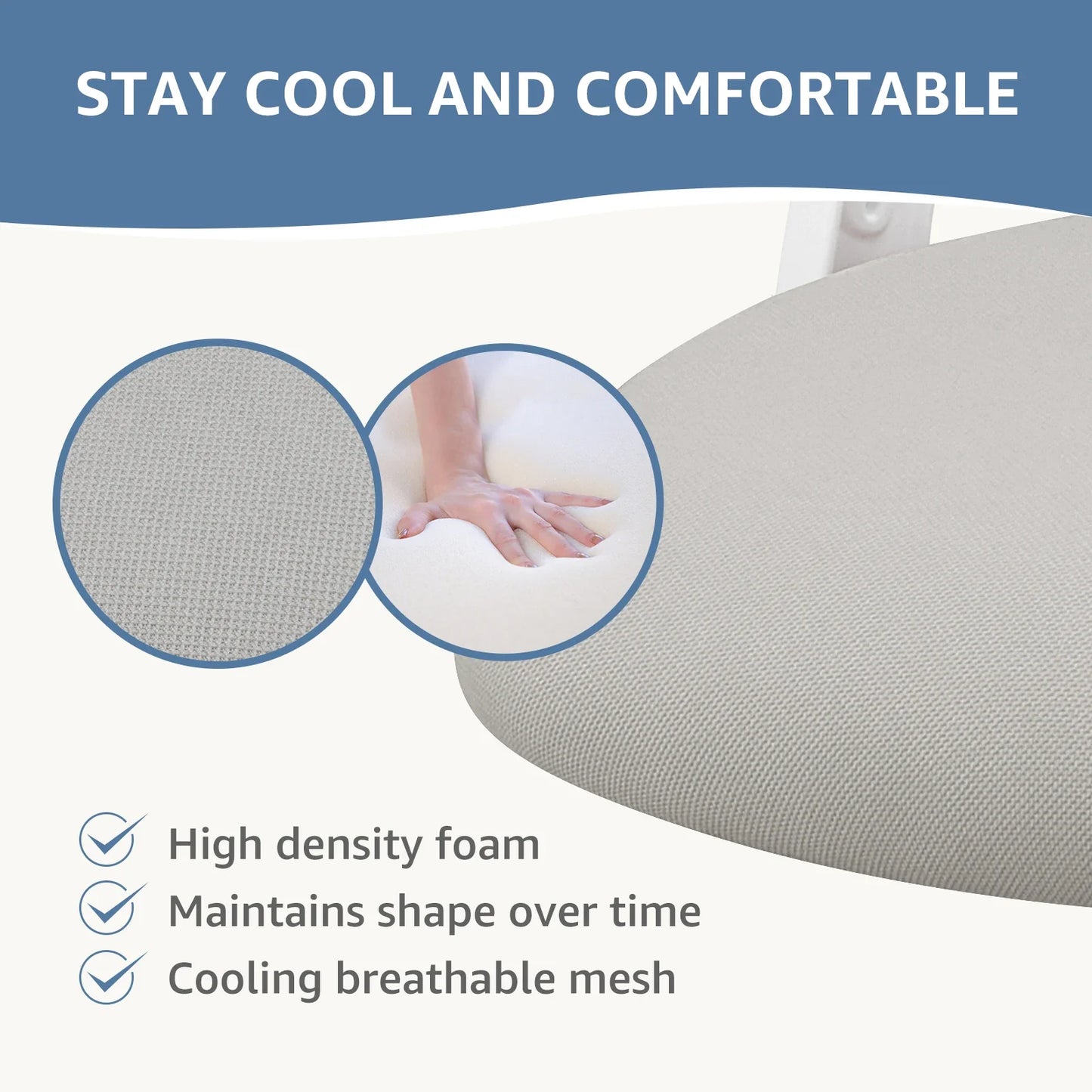 JHK Mesh Ergonomic Office Computer Desk Chair, Flip-up Arms, Adjustable Headrests.