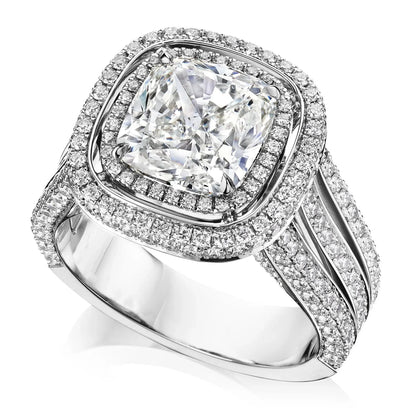 Hip Hop Style Trendy Men Rings, Iced Out Bling Cubic Zirconia Geometry Ring.